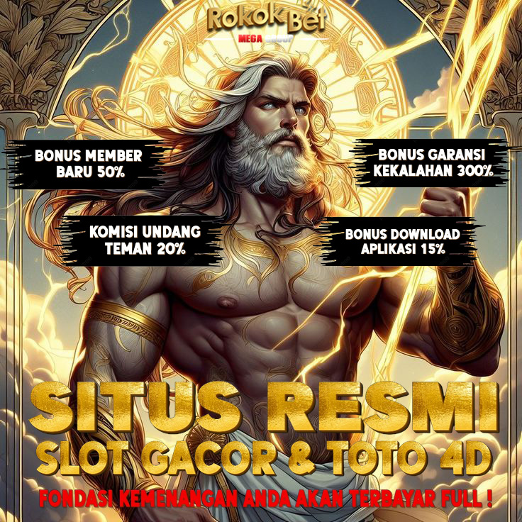 ROKOKBET >> Pangkal Situs Resmi Slot Gacor & Toto 4D Viral Anti Blokir Cepat Withdraw image 1